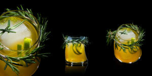 sesja reklamowa drinków dla lokalnego ekskluzywnego coctail baru