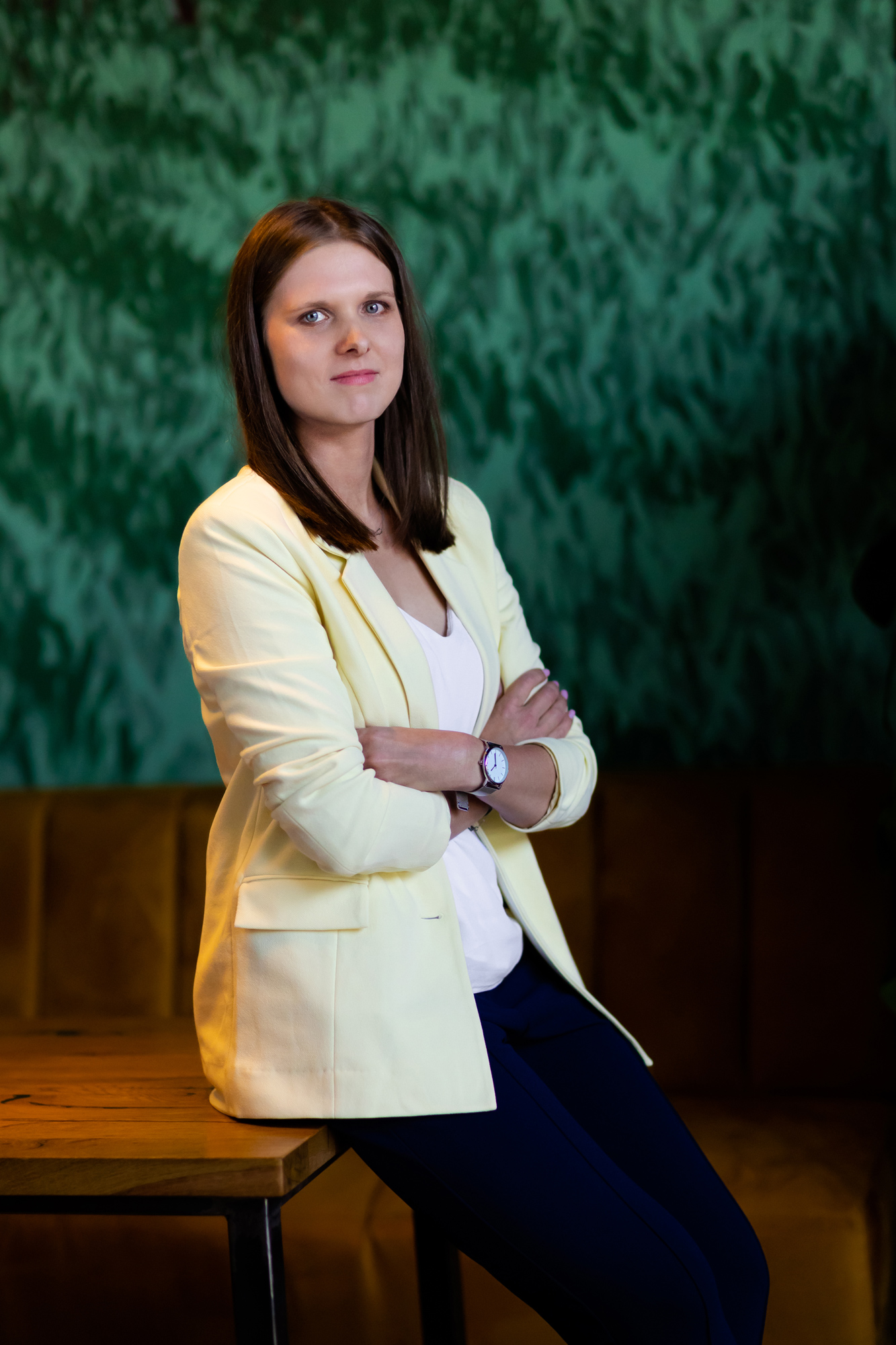 Lifestylowa sesja biznesowa w kawiarni - sesja wizerunkowa Bielsko, fotograf Magia Obrazu