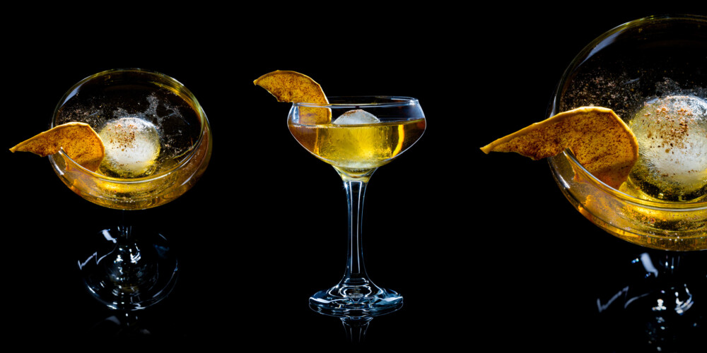 Sesje kulinarne 11 sesja reklamowa drinków dla lokalnego ekskluzywnego coctail baru