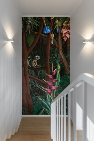 Fotografia wnętrz i architektury 5 Sesje wnętrz rybnik, stylowa klatka schodowa