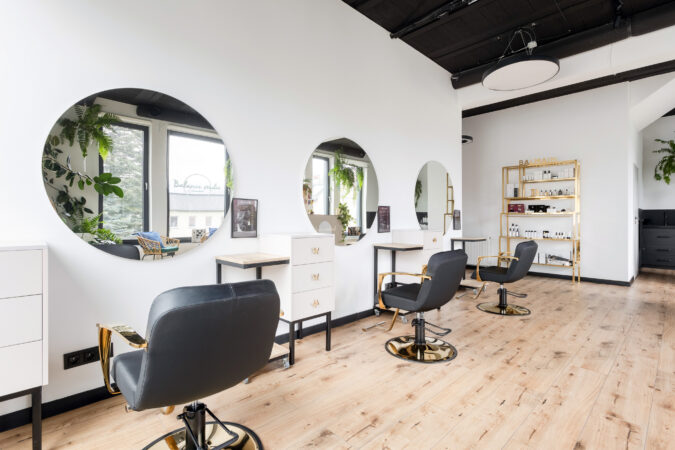 Fotografia wnętrz i architektury 55 Sesja pięknego studia fryzjerskiego Balance w Bielsku. Fotografia: Nieruchomości w kadrze, Jacek Bieniek